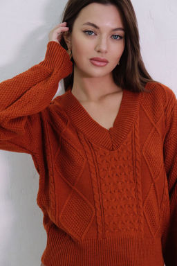 Martichelli Пуловер терракотовый  фото 3