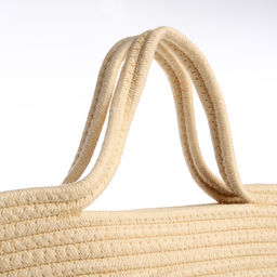 Сумка женская плетёная без застёжки, цвет молочный/бежевый - Simaland фото 4