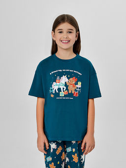 КОМПЛЕКТ ДЛЯ ДЕВОЧЕК (ДЖЕМПЕР, БРЮКИ) - Mark formelle фото 3