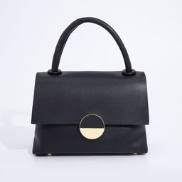 Сумка-мессенджер на клапане, цвет чёрный