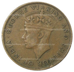 1 цент 1947 года Британский Гондурас