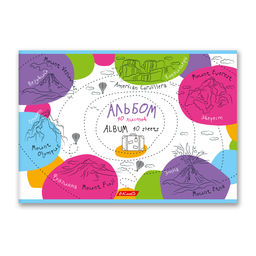 Светоч Альбом для рисования 100 г/м2 A4 29 х 20.5 см 40 л. на скобе 10 шт. 40АЛСК4_000235 Альбом впечатлений