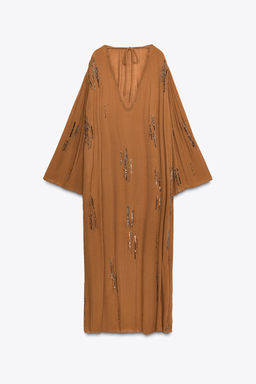 BEADED DRESS ZW COLLECTION - Zara фото 8