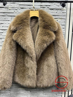 Шуба женская из искусственного меха