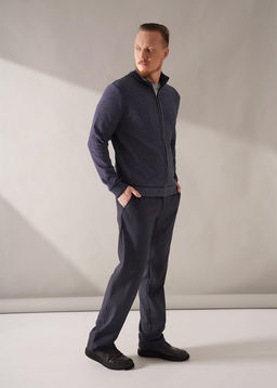 CLE Жакет муж. 654399хпэmaxi мулине джинсовый - Clever wear фото 6