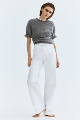 Wide High Waist Jeans - H&m фото 15