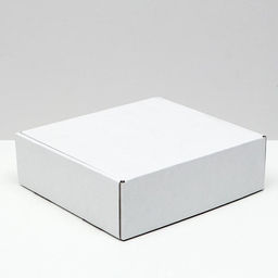Цена за 5 шт. Коробка самосборная, белая, 22,5 х 21 х 7 см