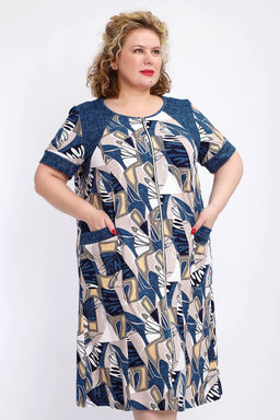 Халат 004 домашний на молнии