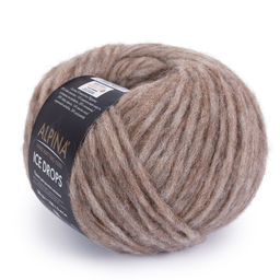 Пряжа ALPINA ICE DROPS 58% альпака, 14% шерсть, 28% полиамид 10 шт. х 50 г 150 м  5 м