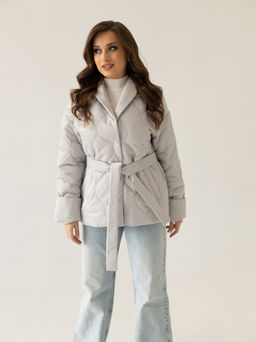 Куртка женская демисезонная 24832-00 (латте) - Kankan фото 14