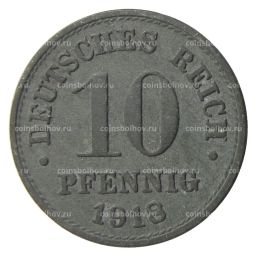 10 пфеннигов 1918 года Германия
