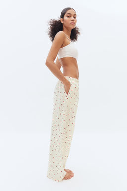 Pantalon de pijama en algodon - H&m фото 4