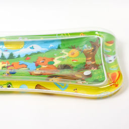 Акваковрик надувной развивающий водный «Веселые Зверята» 80х50 см