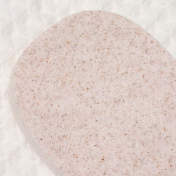 Спонж для умывания «Умывашка», 11×8×2 см, бежевый