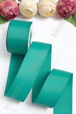 Лента репсовая 5 см*20 ярд "1 сорт" (SF-1350) тиффани №221