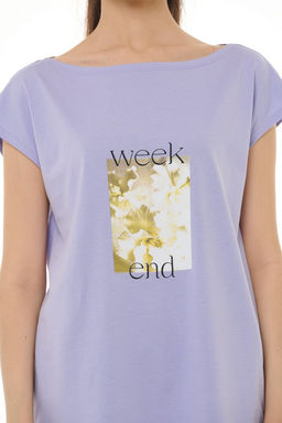 футболка женская 8350-12 -50% - Mix-mode фото 3