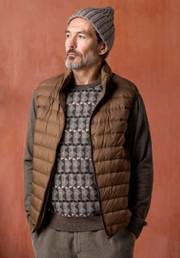 джемпер мужской с ромбами с добавлением шерсти - Glenfield фото 7