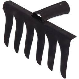 Цена за 4 шт. Грабли витые 6 зубьев металлические d30мм