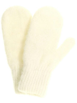 Варежки женские однотонные 3008-2