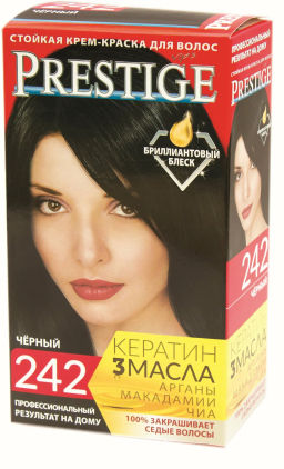 Краска д/волос "VIP*S Prestige" №242 - черный