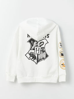 Harry Potter Bask?l? Uzun Kollu K?z ?ocuk Hoodie - Waikiki фото 2