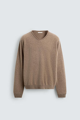 CASHMERE V-NECK JUMPER - Zara фото 6