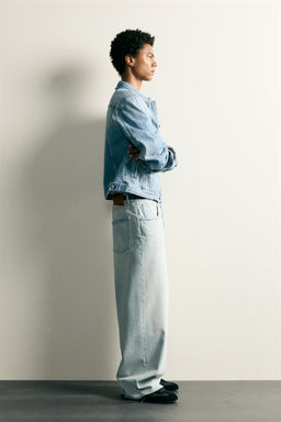 JEANS BAGGY FIT / Azul claro - Zara фото 4