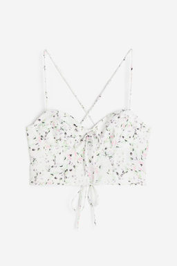 Top bustier cropped