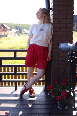 Шорты Whale Red - Captain's mate фото 16