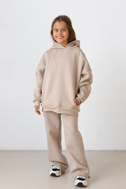 Бомбер утепленный, меланж - Inzibe фото 3