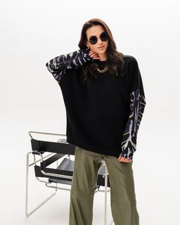 Свитшот с принтованными рукавами SSR003 - Sahar art lab фото 7