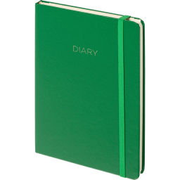 Ежедневник недатированный зеленый, А5 136 л., Diary, ATTACHE  фото 2
