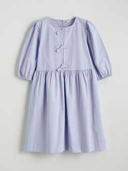 Fiyonk Detayl? K?z ?ocuk Elbise