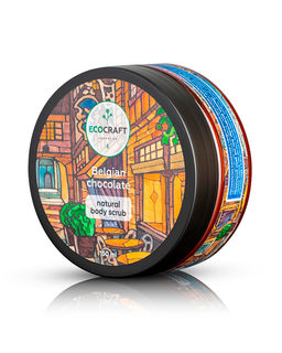 Натуральный скраб для тела "Belgian chocolate" Бельгийский шоколад