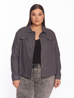 Жакет льняной ZGA08052GRY23