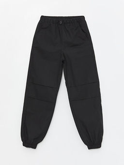Beli Lastikli K?z ?ocuk Jogger Pantolon