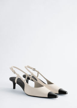 Zapatos de tac?n destalonados de piel - H&m фото 4