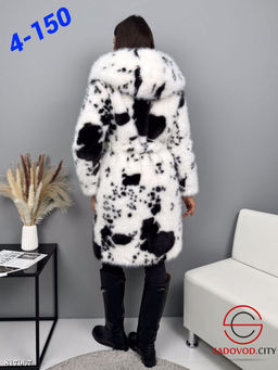 Шуба искусственная под норку