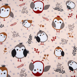 Пташка 1,5 сп./Пододеяльник: 1 шт. - 215*143; Простыня: 1 шт. - 214*150; Наволочка: 2 шт. - 70*70; Бязь детская