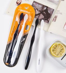 Зубные нано щетки Haoniu Black&White, 2 шт - Home фото 6