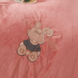 Велюровый КПБ Candies Детский Milk Velvet VCANMV04 1.5 спальный