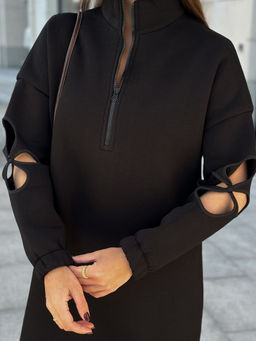 Платье DilanaVIP 2058 черный - Dilana vip фото 4