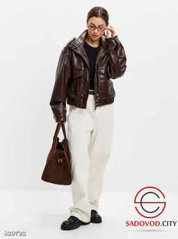 Кожаная весенняя куртка - Bruno фото 2