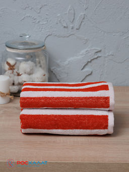 Полотенце махровое пестротканое жаккардовое полоса 7194(2) 45х90