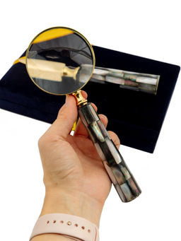 Набор для офиса (лупа, нож д/бум) № Су102/2 - Ганг фото 4