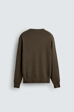 TWISTED YARN TEXTURED SWEATER - Zara фото 8