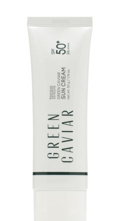 Green Caviar Sun Cream SPF50+ PA++++ - Выравнивающий солнцезащитный крем с экстрактом морского винограда SPF 50+/PA++++, 50мл