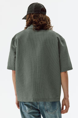 Camisa resort de manga corta Relaxed Fit - H&m фото 6