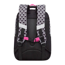 RAn-588-2 Рюкзак школьный с чехлом для мелочей - Grizzly фото 26