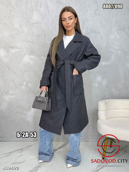 Пальто женское удлиненное
